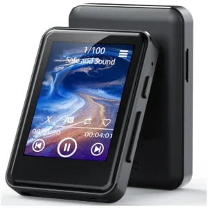 1.8-Inch Bluetooth MP3/MP4 Music Player with Speaker (128GB Support)
