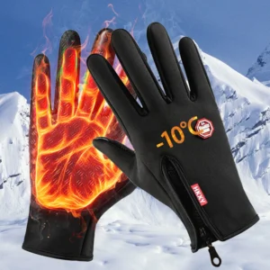 Winter Touchscreen Gloves – Warm, Windproof & Non-Slip