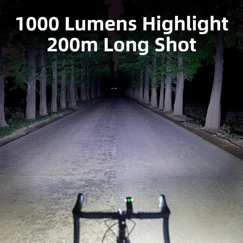 OFFBONDAGE 1000-Lumen USB Rechargeable Bike Headlight - Image 5